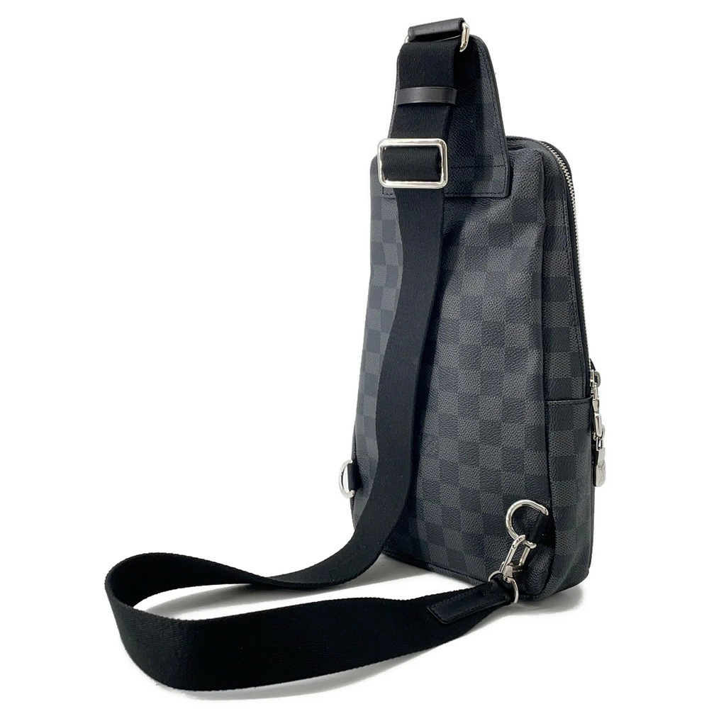 Louis Vuitton Sling Damier Black Black Avenue Bag Graphite